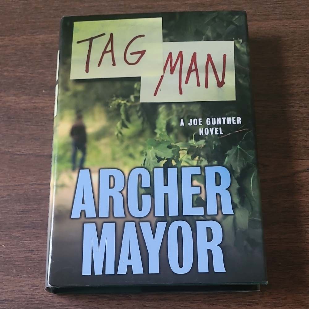 Tag Man by Archer Mayor Hardcover Book